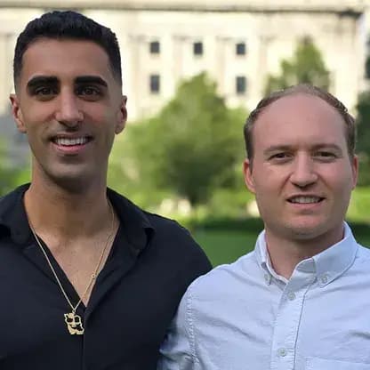 JuiceMind co-founders Ryan Dehmoubed and Philippe Rivard